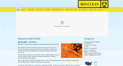 Desktop Screenshot of bioclean.com.au